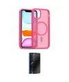 ieg™ iPhone 11 Kılıf Siluet Minimal Prime - Siyah 3D Antistatik Hayalet Cam Ekran Koruyucu
