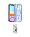 ieg™ iPhone 11 Kılıf Siluet Minimal Prime - Siyah 6D Mat Seramik Hayalet Nano Ekran Koruyucu