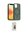 ieg™ iPhone 11 Kılıf Siluet Minimal Prime - Siyah 6D Mat Seramik Hayalet Nano Ekran Koruyucu