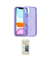 ieg™ iPhone 11 Kılıf Siluet Minimal Prime - Siyah 6D Mat Seramik Hayalet Nano Ekran Koruyucu