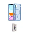 ieg™ iPhone 11 Kılıf Siluet Minimal Prime - Siyah Bilvis 3D Cam Ekran Koruyucu