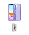 ieg™ iPhone 11 Kılıf Siluet Minimal Prime - Siyah Bilvis 3D Cam Ekran Koruyucu