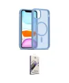 ieg™ iPhone 11 Kılıf Siluet Minimal Prime - Siyah Bilvis 3D Mat Cam Ekran Koruyucu