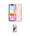 ieg™ iPhone 11 Kılıf Siluet Minimal Prime - Siyah Bilvis 3D Mat Cam Ekran Koruyucu
