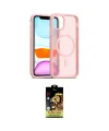 ieg™ iPhone 11 Kılıf Siluet Minimal Prime - Siyah Buffer Cam Ekran Koruyucu