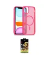 ieg™ iPhone 11 Kılıf Siluet Minimal Prime - Siyah Buffer Cam Ekran Koruyucu