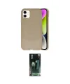 ieg™ iPhone 11 Kılıf Ufuk Serisi - Siyah 360 Mat Full Body Arka Koruyucu
