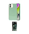 ieg™ iPhone 11 Kılıf Ufuk Serisi - Siyah 360 Mat Full Body Arka Koruyucu