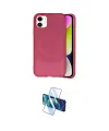 ieg™ iPhone 11 Kılıf Ufuk Serisi - Siyah 3D Antistatik Cam Ekran Koruyucu
