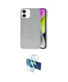 ieg™ iPhone 11 Kılıf Ufuk Serisi - Siyah 3D Antistatik Cam Ekran Koruyucu