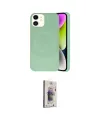 ieg™ iPhone 11 Kılıf Ufuk Serisi - Siyah Bilvis 3D Cam Ekran Koruyucu
