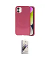 ieg™ iPhone 11 Kılıf Ufuk Serisi - Siyah Bilvis 3D Mat Cam Ekran Koruyucu