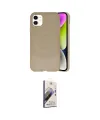 ieg™ iPhone 11 Kılıf Ufuk Serisi - Siyah Bilvis 3D Mat Cam Ekran Koruyucu