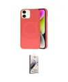 ieg™ iPhone 11 Kılıf Ufuk Serisi - Siyah Bilvis 3D Mat Cam Ekran Koruyucu