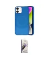 ieg™ iPhone 11 Kılıf Ufuk Serisi - Siyah Bilvis 3D Mat Cam Ekran Koruyucu