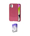 ieg™ iPhone 11 Kılıf Ufuk Serisi - Siyah Bilvis 5in1 3D Magic Cam Ekran Koruyucu