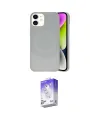 ieg™ iPhone 11 Kılıf Ufuk Serisi - Siyah Bilvis 5in1 3D Magic Cam Ekran Koruyucu