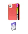 ieg™ iPhone 11 Kılıf Ufuk Serisi - Siyah Bilvis 5in1 3D Magic Cam Ekran Koruyucu