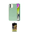 ieg™ iPhone 11 Kılıf Ufuk Serisi - Siyah Buffer Cam Ekran Koruyucu