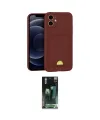 ieg™ iPhone 11 Kılıf Vadi Çizgi Prime - Siyah 360 Mat Full Body Arka Koruyucu