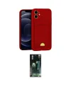 ieg™ iPhone 11 Kılıf Vadi Çizgi Prime - Siyah 360 Mat Full Body Arka Koruyucu