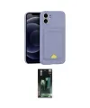 ieg™ iPhone 11 Kılıf Vadi Çizgi Prime - Siyah 360 Mat Full Body Arka Koruyucu