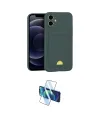 ieg™ iPhone 11 Kılıf Vadi Çizgi Prime - Siyah 3D Antistatik Cam Ekran Koruyucu