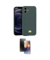 ieg™ iPhone 11 Kılıf Vadi Çizgi Prime - Siyah 3D Antistatik Mat Seramik Nano Ekran Koruyucu