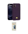 ieg™ iPhone 11 Kılıf Vadi Çizgi Prime - Siyah 6D Mat Seramik Hayalet Nano Ekran Koruyucu