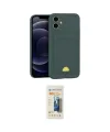 ieg™ iPhone 11 Kılıf Vadi Çizgi Prime - Siyah 6D Mat Seramik Hayalet Nano Ekran Koruyucu