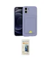 ieg™ iPhone 11 Kılıf Vadi Çizgi Prime - Siyah 6D Mat Seramik Hayalet Nano Ekran Koruyucu