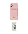 ieg™ iPhone 11 Kılıf Vadi Çizgi Prime - Siyah 6D Mat Seramik Hayalet Nano Ekran Koruyucu