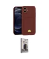 ieg™ iPhone 11 Kılıf Vadi Çizgi Prime - Siyah Bilvis Hayalet Cam Ekran Koruyucu