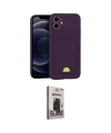 ieg™ iPhone 11 Kılıf Vadi Çizgi Prime - Siyah Bilvis Hayalet Cam Ekran Koruyucu