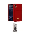 ieg™ iPhone 11 Kılıf Vadi Çizgi Prime - Siyah Bilvis Hayalet Cam Ekran Koruyucu