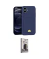 ieg™ iPhone 11 Kılıf Vadi Çizgi Prime - Siyah Bilvis Hayalet Cam Ekran Koruyucu