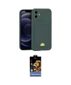ieg™ iPhone 11 Kılıf Vadi Çizgi Prime - Siyah Buffer Hayalet Cam Ekran Koruyucu