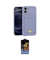 ieg™ iPhone 11 Kılıf Vadi Çizgi Prime - Siyah Buffer Hayalet Cam Ekran Koruyucu