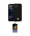 ieg™ iPhone 11 Kılıf Vadi Çizgi Prime - Siyah Buffer Hayalet Cam Ekran Koruyucu