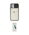 ieg™ iPhone 11 Kılıf Vadi Çizgi - Şeffaf Pasifik Cam Ekran Koruyucu