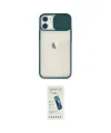 ieg™ iPhone 11 Kılıf Vadi Çizgi - Şeffaf Pasifik Cam Ekran Koruyucu