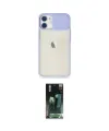 ieg™ iPhone 11 Kılıf Vadi Çizgi - Siyah 360 Mat Full Body Arka Koruyucu