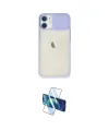 ieg™ iPhone 11 Kılıf Vadi Çizgi - Siyah 3D Antistatik Cam Ekran Koruyucu