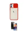 ieg™ iPhone 11 Kılıf Vadi Çizgi - Siyah 3D Antistatik Mat Seramik Nano Ekran Koruyucu