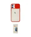 ieg™ iPhone 11 Kılıf Vadi Çizgi - Siyah 6D Mat Seramik Hayalet Nano Ekran Koruyucu