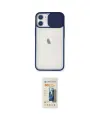ieg™ iPhone 11 Kılıf Vadi Çizgi - Siyah 6D Mat Seramik Hayalet Nano Ekran Koruyucu