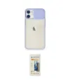 ieg™ iPhone 11 Kılıf Vadi Çizgi - Siyah 6D Mat Seramik Hayalet Nano Ekran Koruyucu