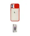 ieg™ iPhone 11 Kılıf Vadi Çizgi - Siyah Bilvis 3D Cam Ekran Koruyucu