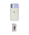 ieg™ iPhone 11 Kılıf Vadi Çizgi - Siyah Bilvis 3D Cam Ekran Koruyucu