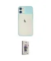 ieg™ iPhone 11 Kılıf Vadi Çizgi - Siyah Bilvis 3D Cam Ekran Koruyucu